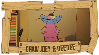 Oggy and the cockroaches 🎨 Speed Drawing 🎨 JOEY & DEEDEE 💙 COMPILATION