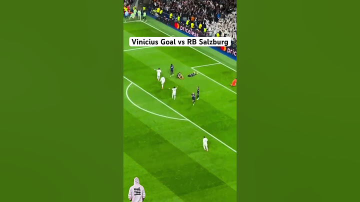 Vinicus Goal vs RB Salzburg🔥 Real madrid vs RB Salzburg (5-1)