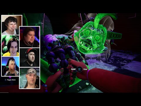 Видео: Реакция Летсплейщиков на Добрую Рокси в Five Nights at Freddy Ruin