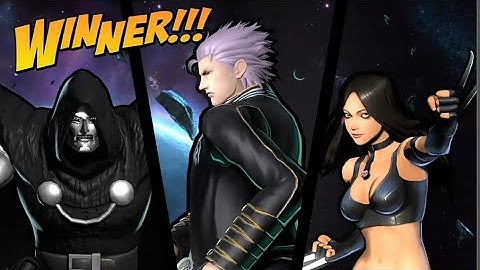 umvc3 arcade mode (very hard difficulty)