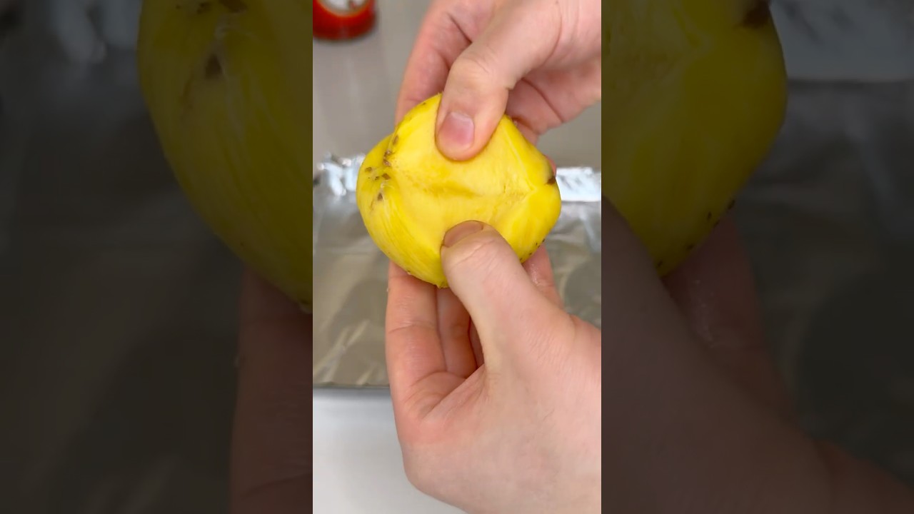 Freezing a potato from 