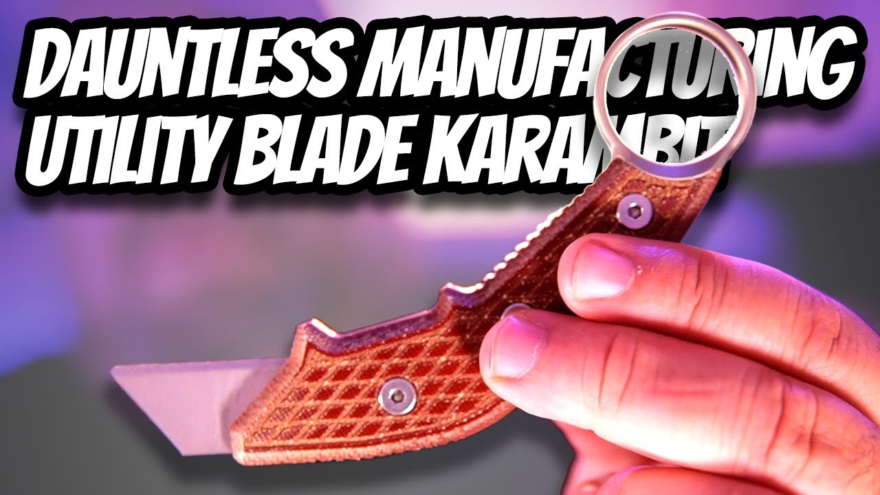 Utility Blade Karambit (UBK) – Dauntless Manufacturing