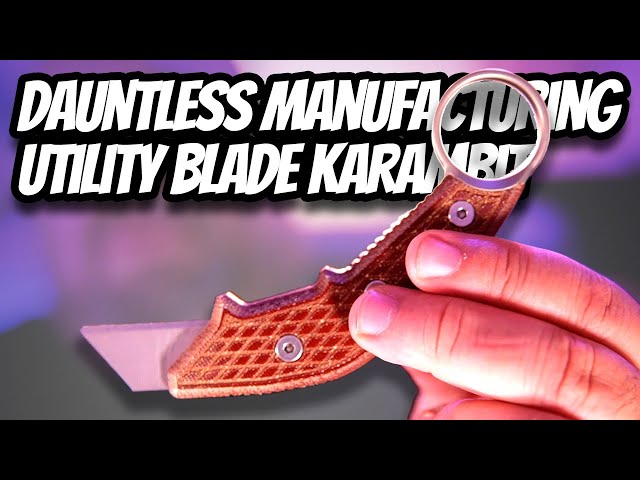 Work Knife Scales – Dauntless Manufacturing