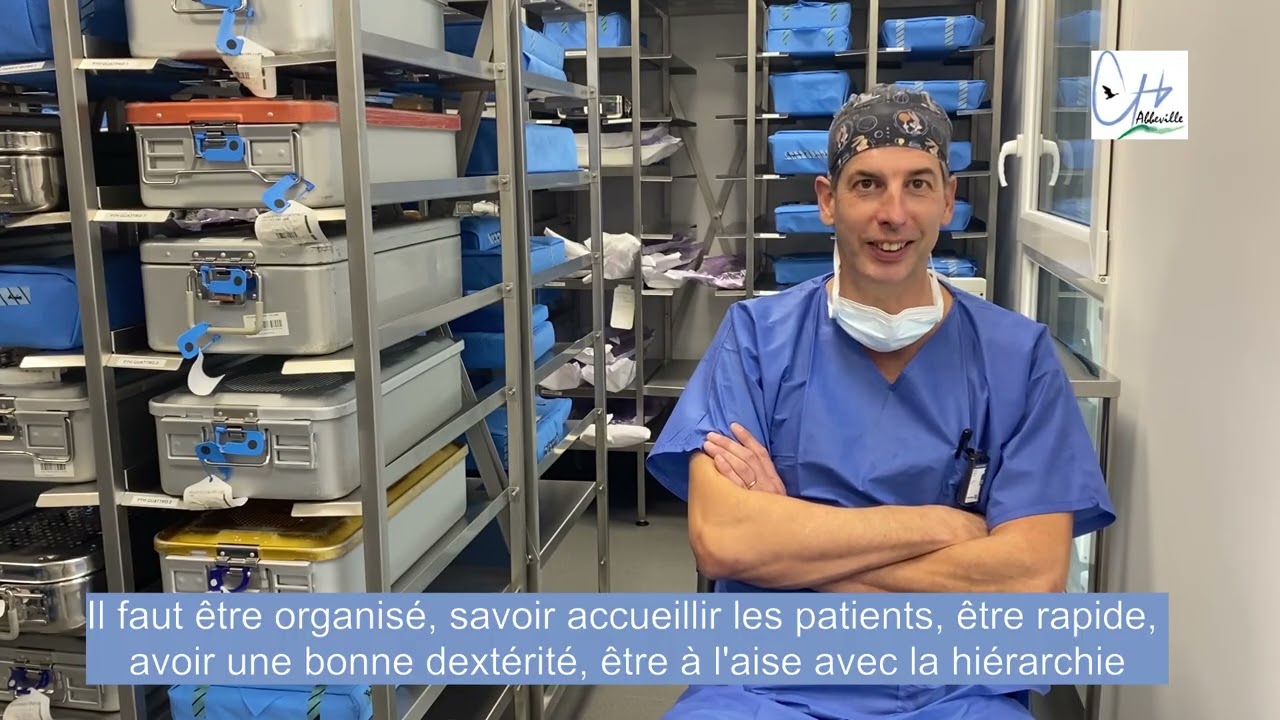 Rencontre hospitalière - Episode 1 Thierry, aide-soignant au bloc opératoire