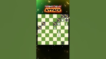 Promotional Attack🤔 Brilliant Tactics 🗼 Chess Memes - 177 #shorts #chess