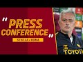 ?? #UELFinal | La conferenza stampa di Mourinho, Pellegrini e Mancini in vista di Sevilla-Roma