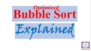 DS 3.5 Optimized Bubble Sort