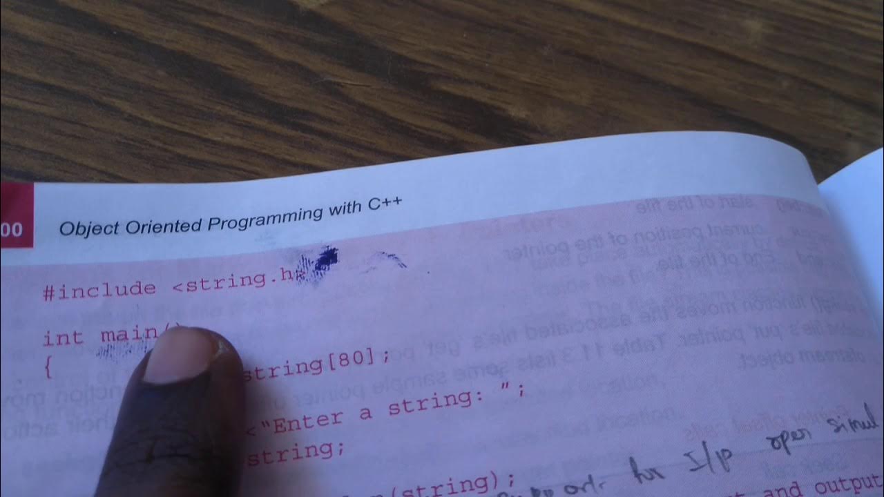 Sequential Input and Output Operations in C++ - YouTube