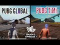 PUBG Global version vs PUBG timi  cancelled version