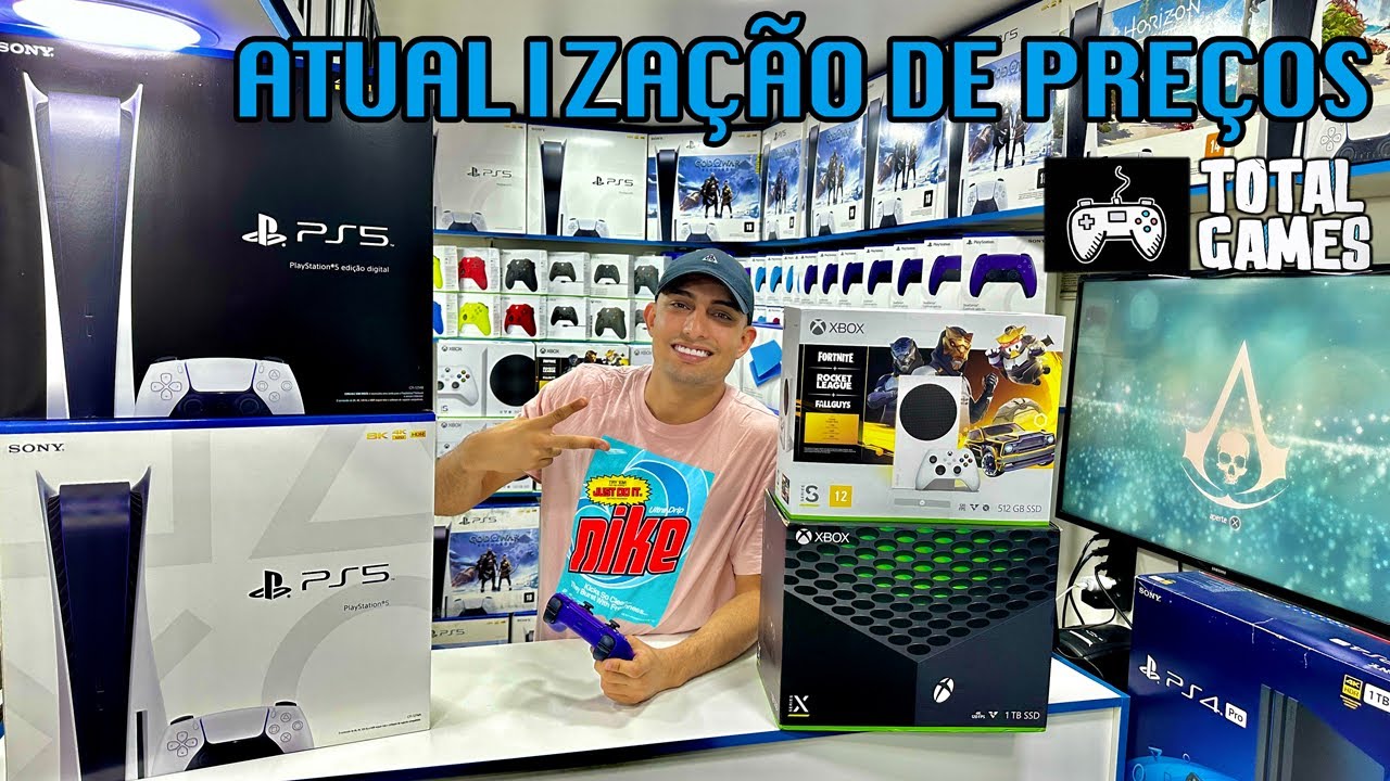 PS5, XBOX SERIES S/X, PS4 - ATUALIZAÇÃO DE PREÇOS DOS GAMES de MARÇO 2023 -  REI GAMES SANTA EFIGÊNIA 