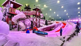 سكي ايجيبت في مول مصر | Ski Egypt at Mall of Egypt 😍 جولة تفصيلية في مدينة الثلج ☃️❄️🏂🐧