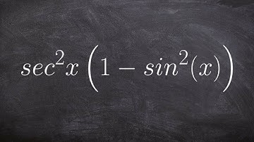 Trigonometric tutorial simplify a trig expression