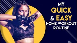 My Quick and Easy Workout at Home | Rakul Preet Singh