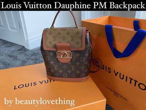 Louis Vuitton Dauphine Backpack PM Monogram Reverse M45142 - Coyze