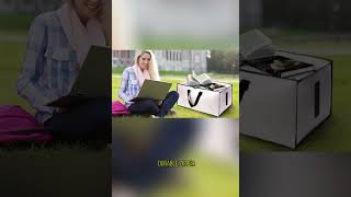 Large Heavy-Duty Moving Bags With Zippers Reinforced Handles , Blankets Bedding