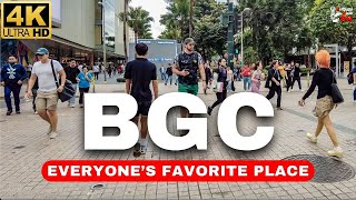 [4K] Ultimate BGC Experience | ModernUpscale City Walk tour | Taguig City, Philippines