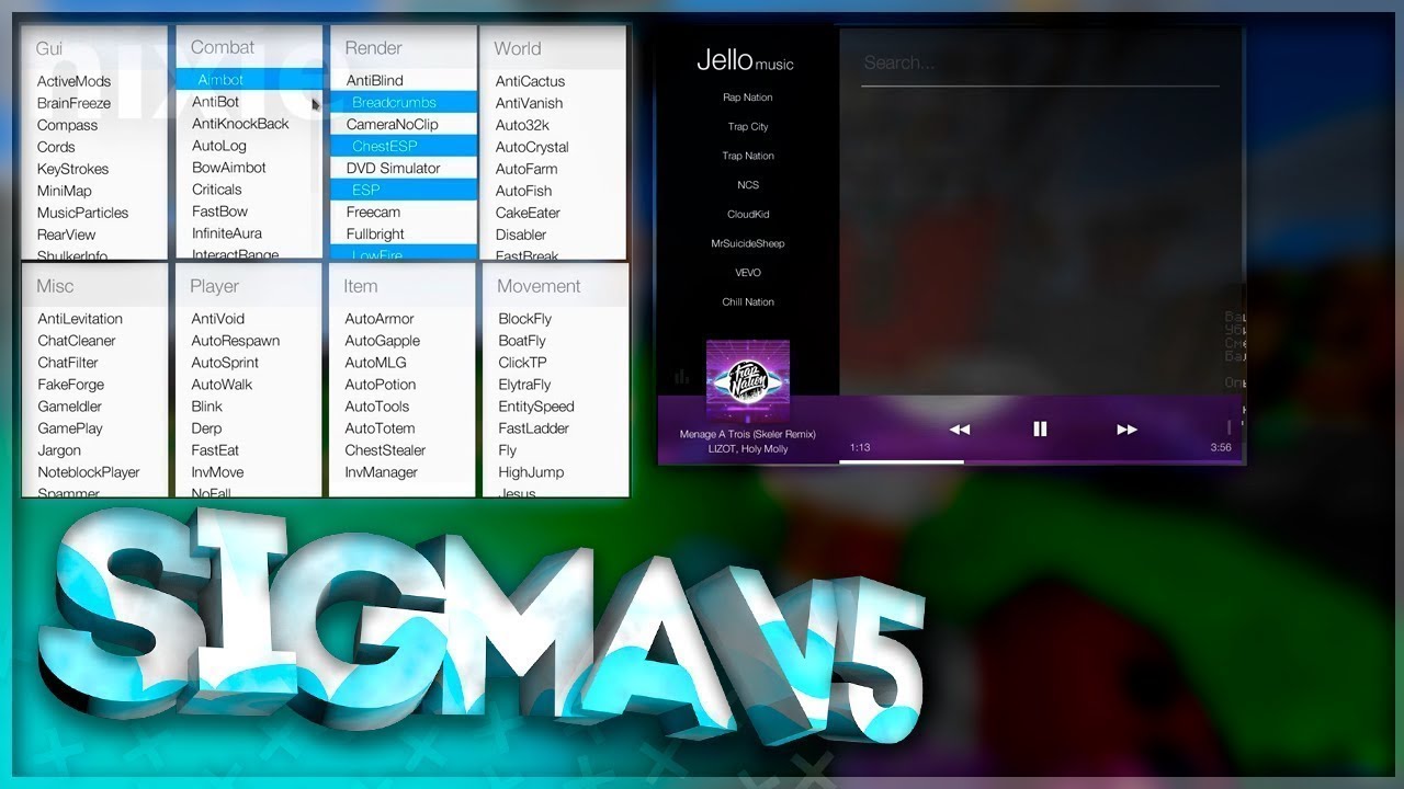 Sigma 5.0. Sigma Jello 5.0. Сигма чит. Sigma 5 чит. Сигма чит меню.
