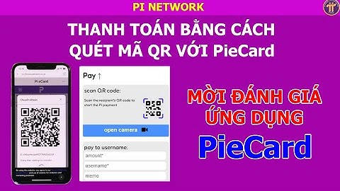 Pi Network: Thanh toán Pi bằng cách Quét Mã QR với ứng dụng Pi eCard