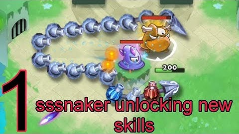 Sssnaker Gameplay Walkthrough Part 1 - Stage 1-20 ( android,iOS )