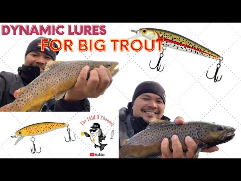 Dynamic Lures (HD Trout and J-SPEC) for Big Colorado Trout - Catch and Cook  