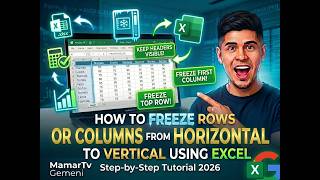 How to Freeze Rows & Columns in Excel (Easy Tutorial 2026)