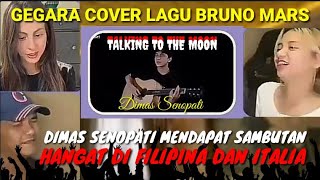 NEW REACTION | Talking To The Moon - Dimas Senopati Cover #dimassenopatireaction #dimassenopati