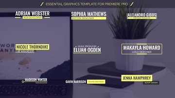 Stylish Lower Thirds Motion Graphics Templates