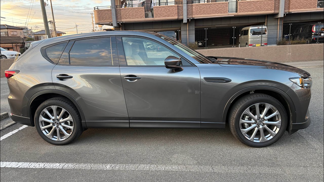 This is a handling machine I drove a Mazda cx-60 25S L package