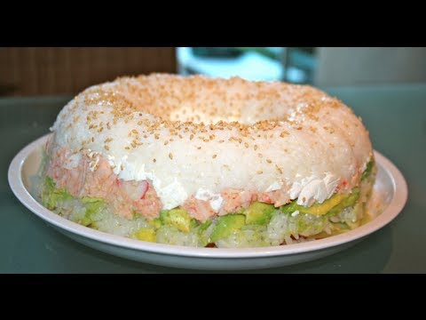 Rosca/Pastel de Sushi - YouTube
