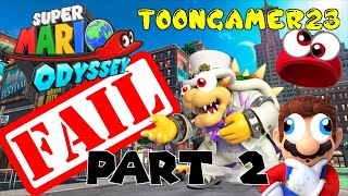 Toongamer Fails - Super Mario Odyssey Fails Part 2