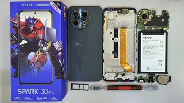 TECNO SPARK 30 PRO x TRANSFORMERS TEARDOWN & DISASSEMBLY !! NO DETAIL INFORMATION !!