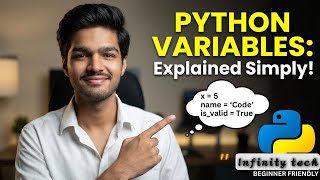Python Variables, Data Types & Naming Rules Explained