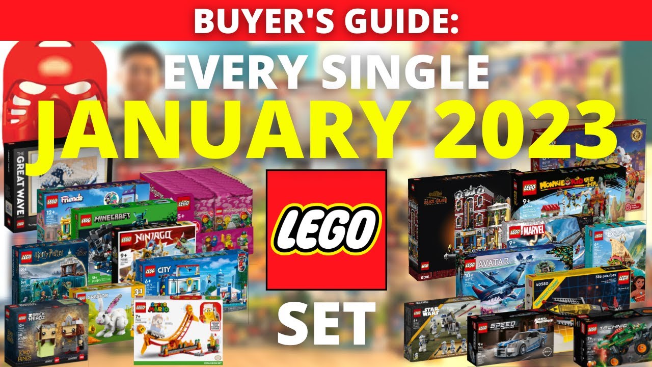 All the new LEGO Minecraft sets coming in January 2023! - Jay's