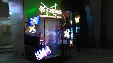 iCubeSmart 3D 16x16x32 LED Cube Demo Video1