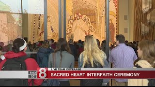 Interfaith vigil held at Sacred Heart to remember lives lost in Pittsburgh synagogue shooting