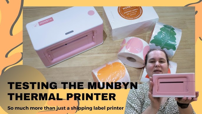How I design labels for the Munbyn Thermal Printer - Using paid and FREE  software 