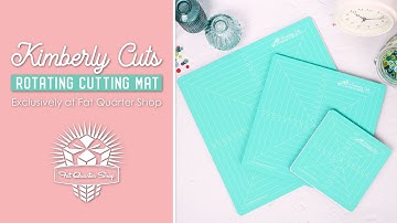 Kimberly Cuts Rotating Cutting Mat - Fat Quarter Shop Exclusive