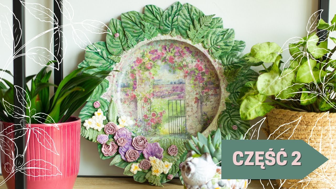 Jak ozdobić talerz metodą decoupage?