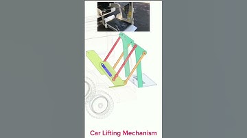 Car Lifting Mechanism#mechanisms #machine #solidworks #cad