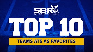 NCAAF Top 10 Favorite Teams ATS Against the Spread