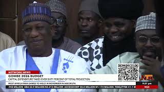 Gombe State 2026 Budget: Governor Yahaya Presents N535.7 Billion Estimate