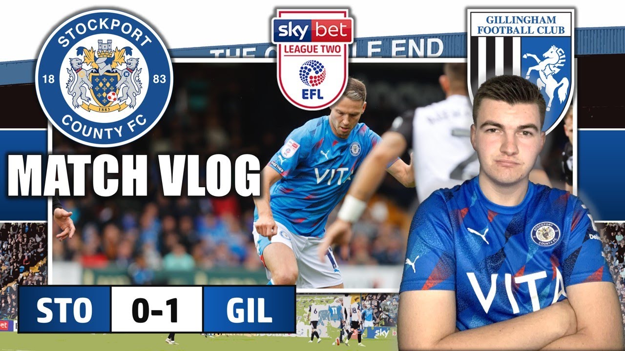 OPENING DAY SCENES! Stockport County vs Gillingham Match Day Vlog