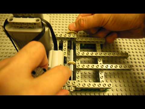樂高四缸引擎運作 Lego V4 Engine running