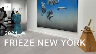 FRIEZE ART FAIR NEW YORK 2024 HIGHLIGHTS  @ARTNYC