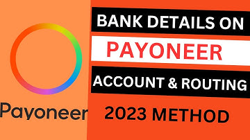 How to Find Payoneer Account Number & Routing Number 2023 || Find Bank Details on Payoneer