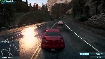 drift run nfs mostwanted