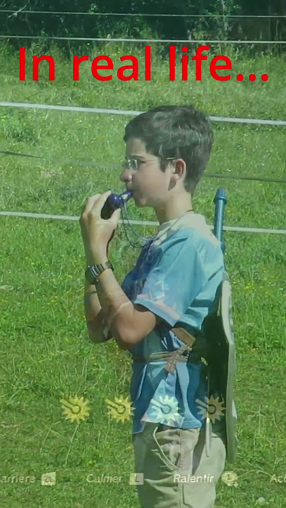 Ocarina Zelda dans la vraie vie ! 😂