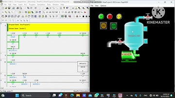Simulasi Rangkaian Pengisian Dan Pengosongan Tangki Air Dengan Menggunakan Aplikasi Cx Programmer