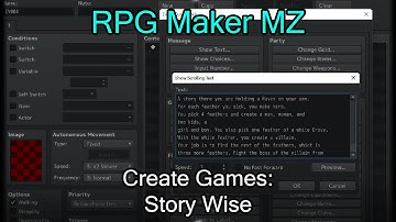 RPG Maker MZ: Create Games: Story Wise