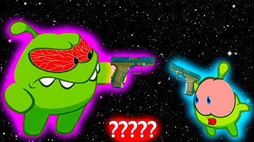 Om Nom Vs Nibble Nom "Give Me Phone!"  Sound Variations in 35 Seconds